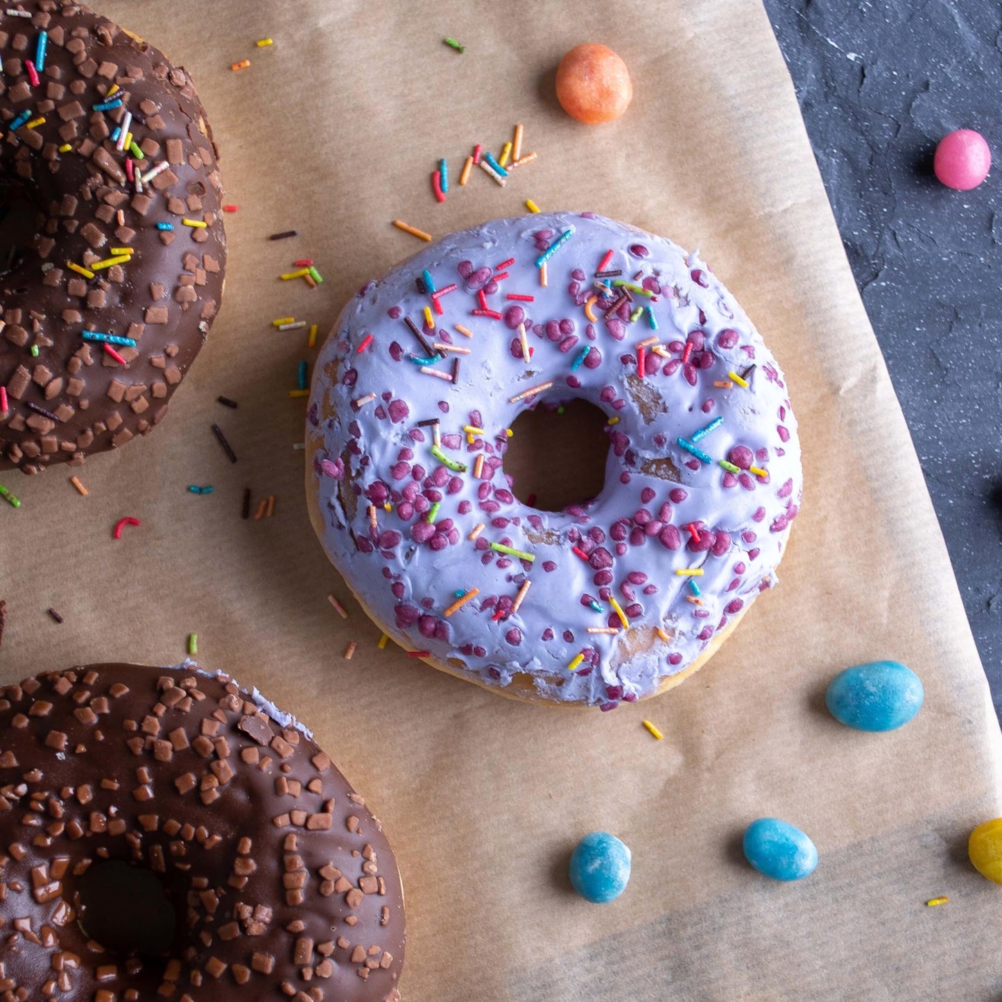 Yupik Cotton Candy Flavored Sprinkles, 1Kg, Low Sugar, Kosher, Cholesterol-Free, Fat-Free, Perfect for Baking and Decorating Ice Cream, Cakes, Cookies, Cupcakes, and Donuts. 🍁 All In One Marketplace Canada