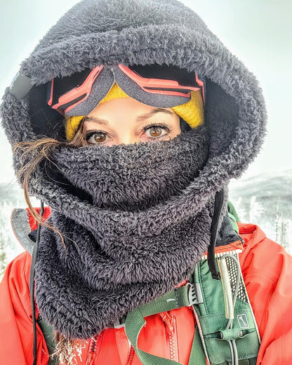 Senllen Balaclava Cold Weather Fleece Ski Mask Winter Thermal Sherpa Hood 🍁 All In One Marketplace Canada