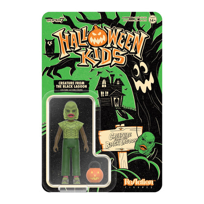 Figurine Super7 Halloween Universal Monsters Creature from the Black Lagoon pour enfant - Figurine articulée de 9,5 cm, objets de collection de films classiques Universal Monsters