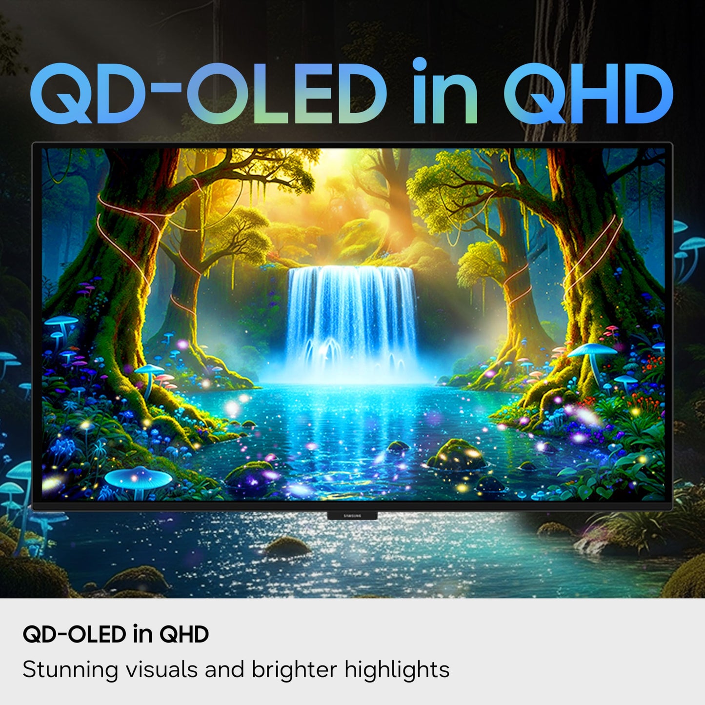 SAMSUNG 27 inch Odyssey G6 QHD OLED Gaming Monitor 240Hz 0.03ms HDR10+ Gsync Freesync DP + HDMI - (LS27HG612SNXZA) [Canada Version] 🍁 All In One Marketplace Canada