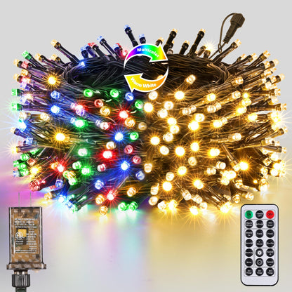 Joomer Color Changing Christmas Lights, 100FT 300LED Plugin Connectable 🍁 All In One Marketplace Canada