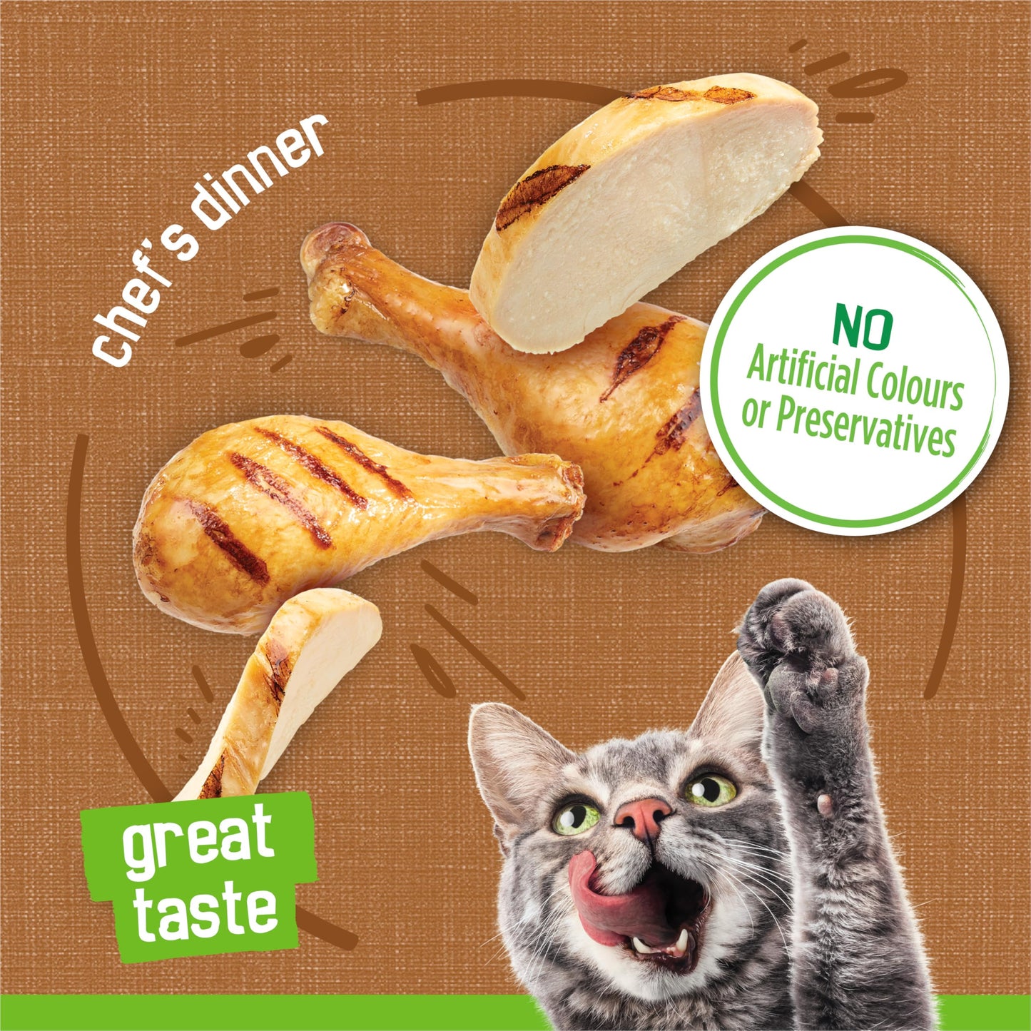 Friskies Chef's Dinner Wet Cat Food, Pate - 156 g Can (24 Pack) Friskies