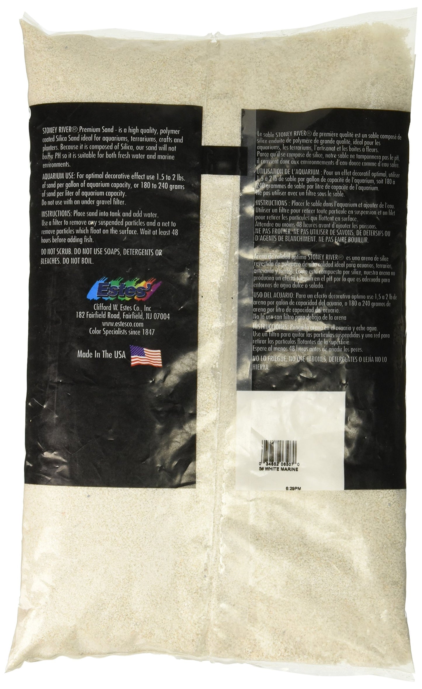 Estes 28199 Aqua Sand, White, 5 lb
