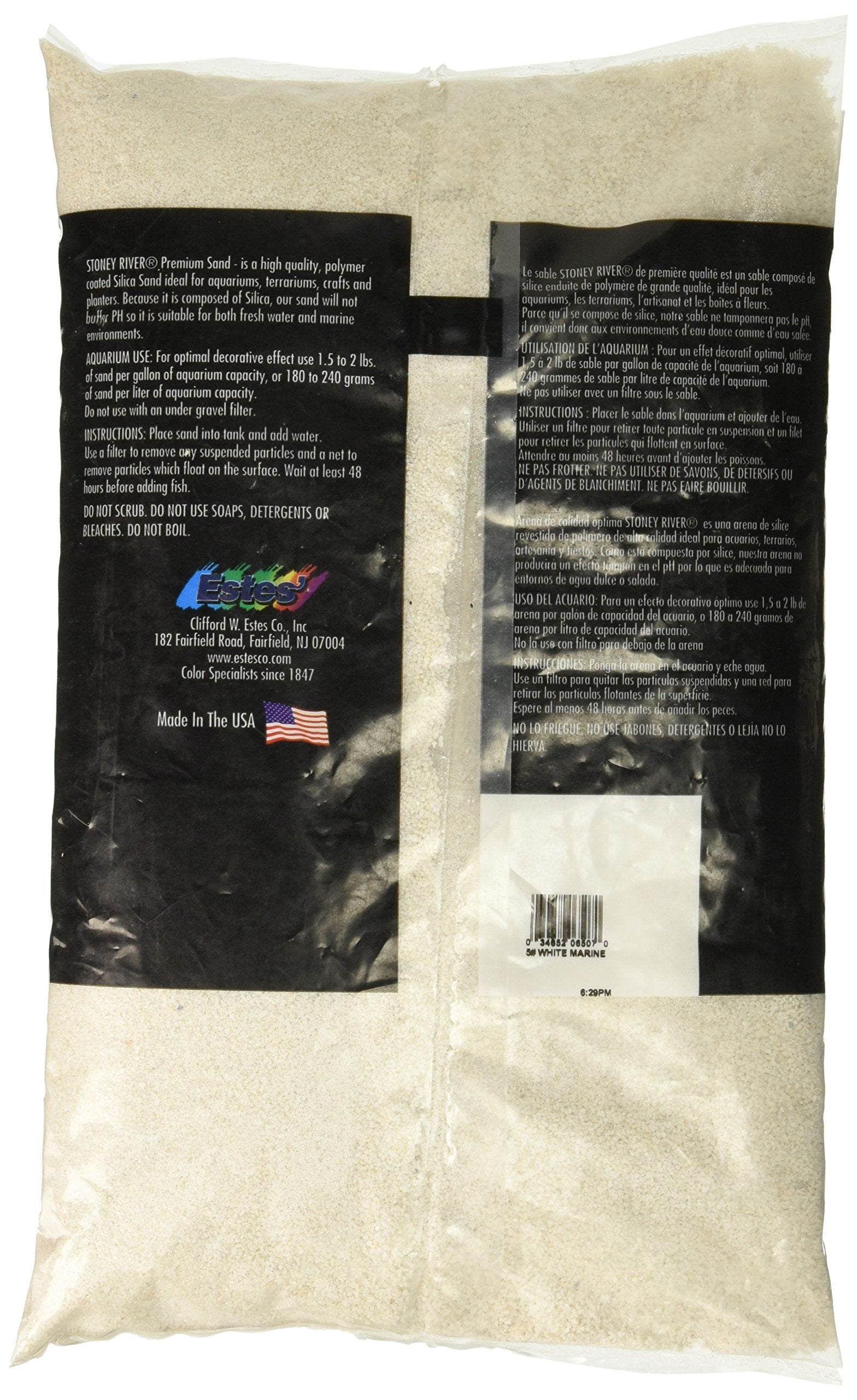 Estes 28199 Aqua Sand, White, 5 lb