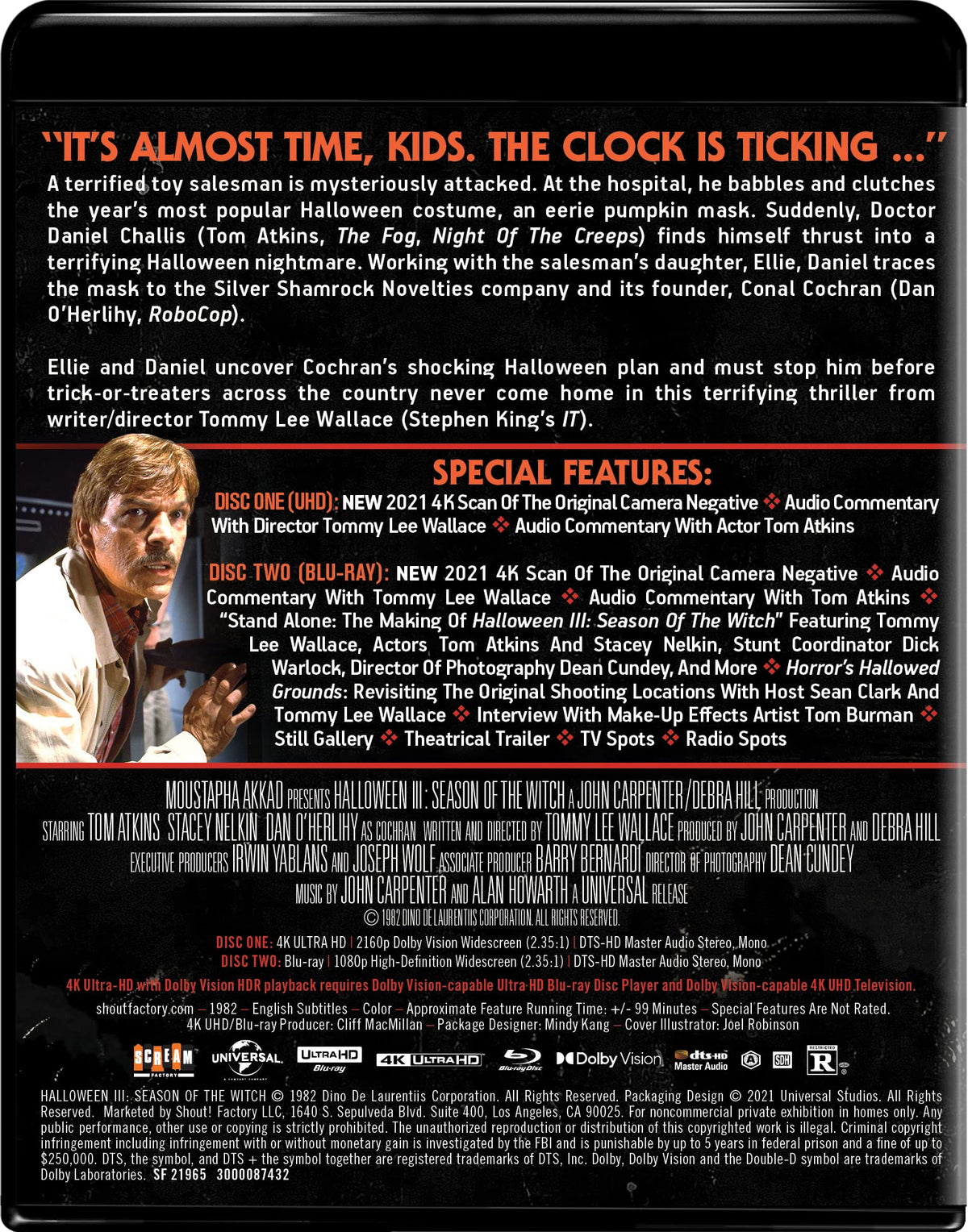 Halloween III : Le Sang du sorcier (1982) - Édition collector 4K Ultra HD + Blu-ray