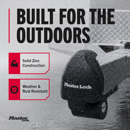 Master Lock 379ATPY Universal Trailer Coupler Lock