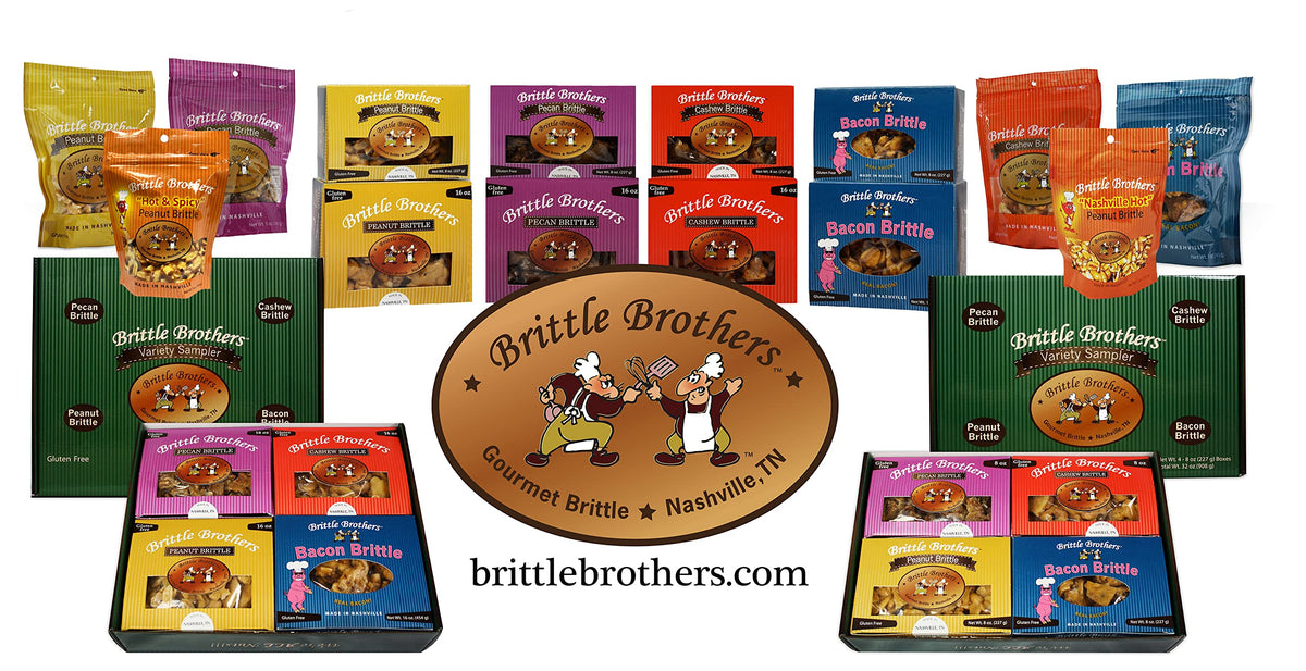 Brittle Brothers Peanut Brittle - 5 oz Gift Bag - Gourmet Candy 🍁 All In One Marketplace Canada