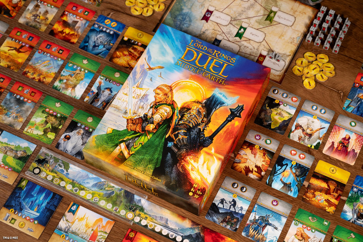 The Lord of the Rings - Middle - Earth (English Version) - Made by Asmodee Asmodee