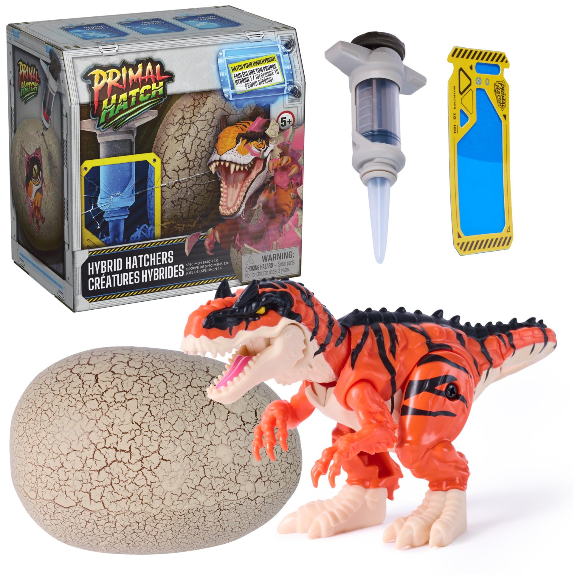 Primal Hatch Hybrid Hatchers Mystery Mini Dino Egg Toy Primal Hatch