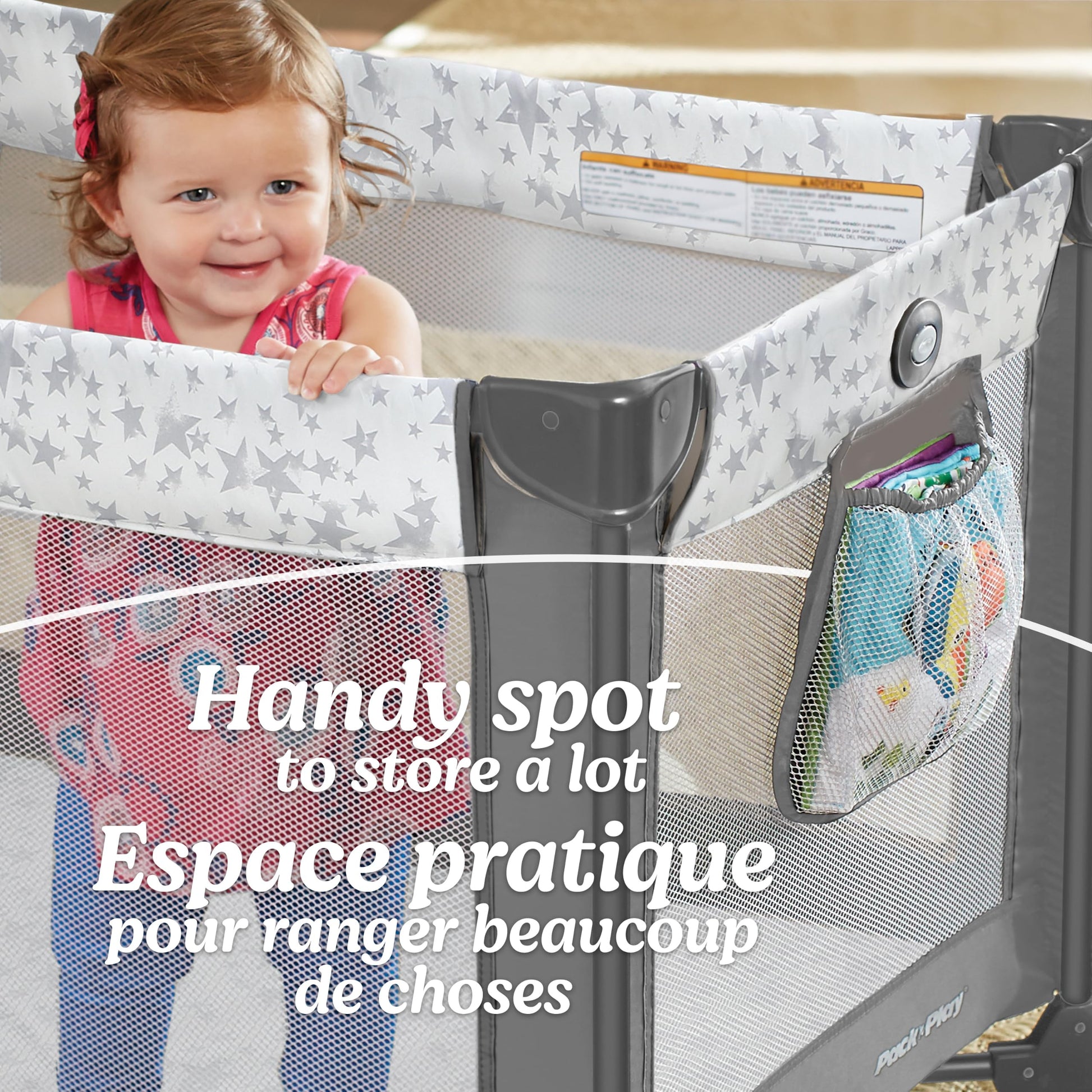 Graco Pack 'n Play Playard, Foldable Baby Playpen, Oakley