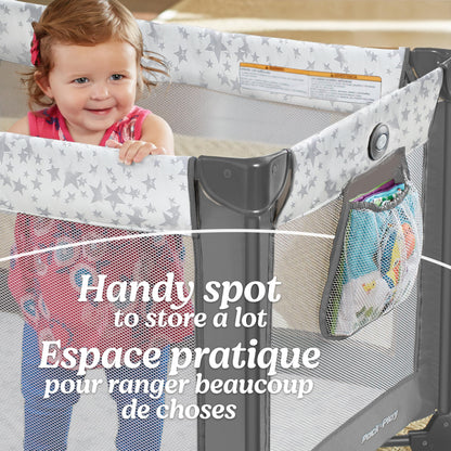 Graco Pack 'n Play Playard, Foldable Baby Playpen, Oakley