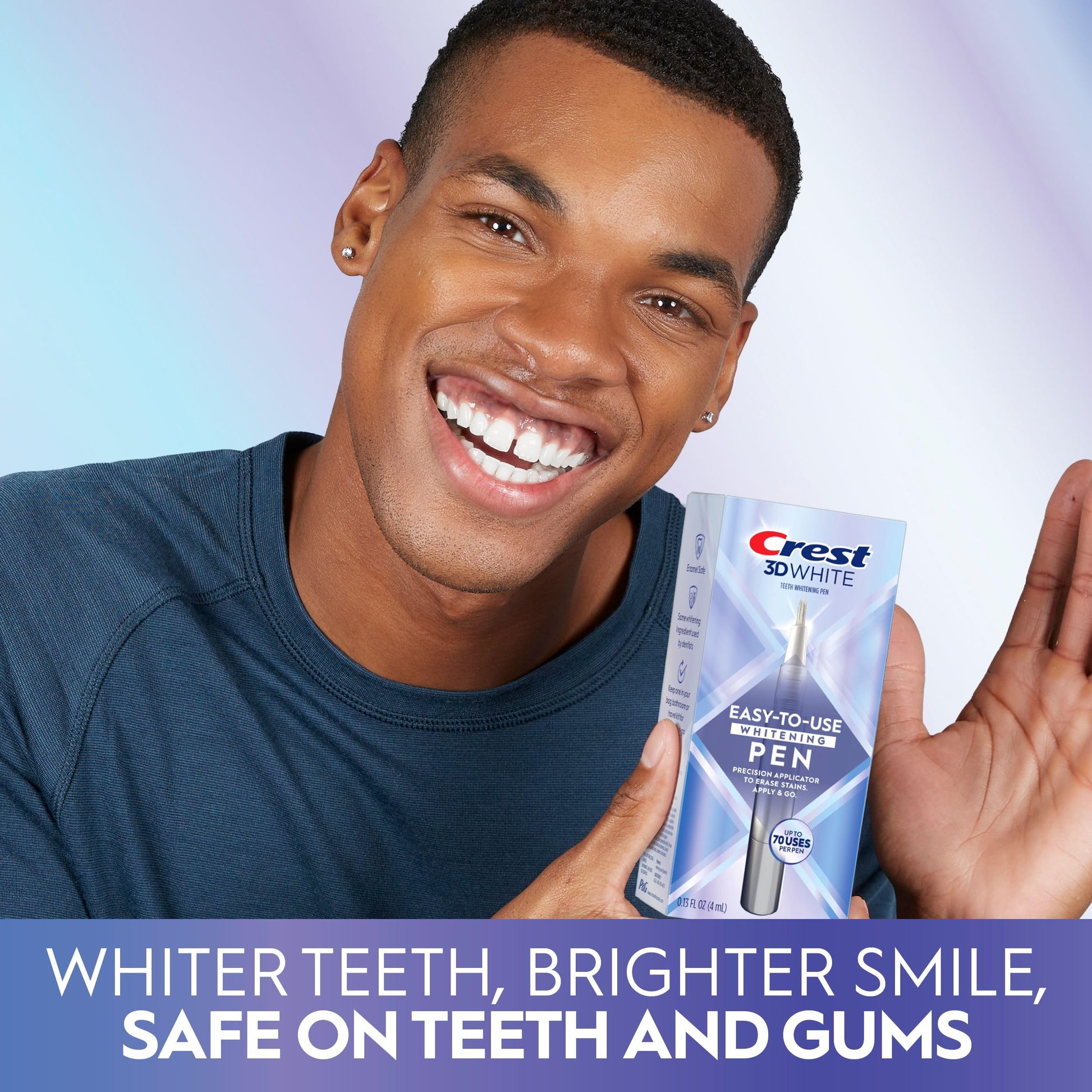 Crest 3D White Easy-To-Use Whitening Pen, 1 Teeth Whitening Pen Crest