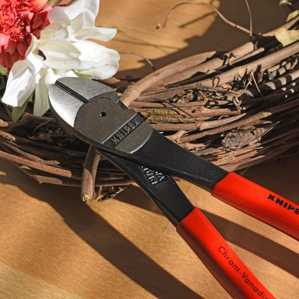 Knipex 7401200SBA 8-Inch High Leverage Diagonal Cutters