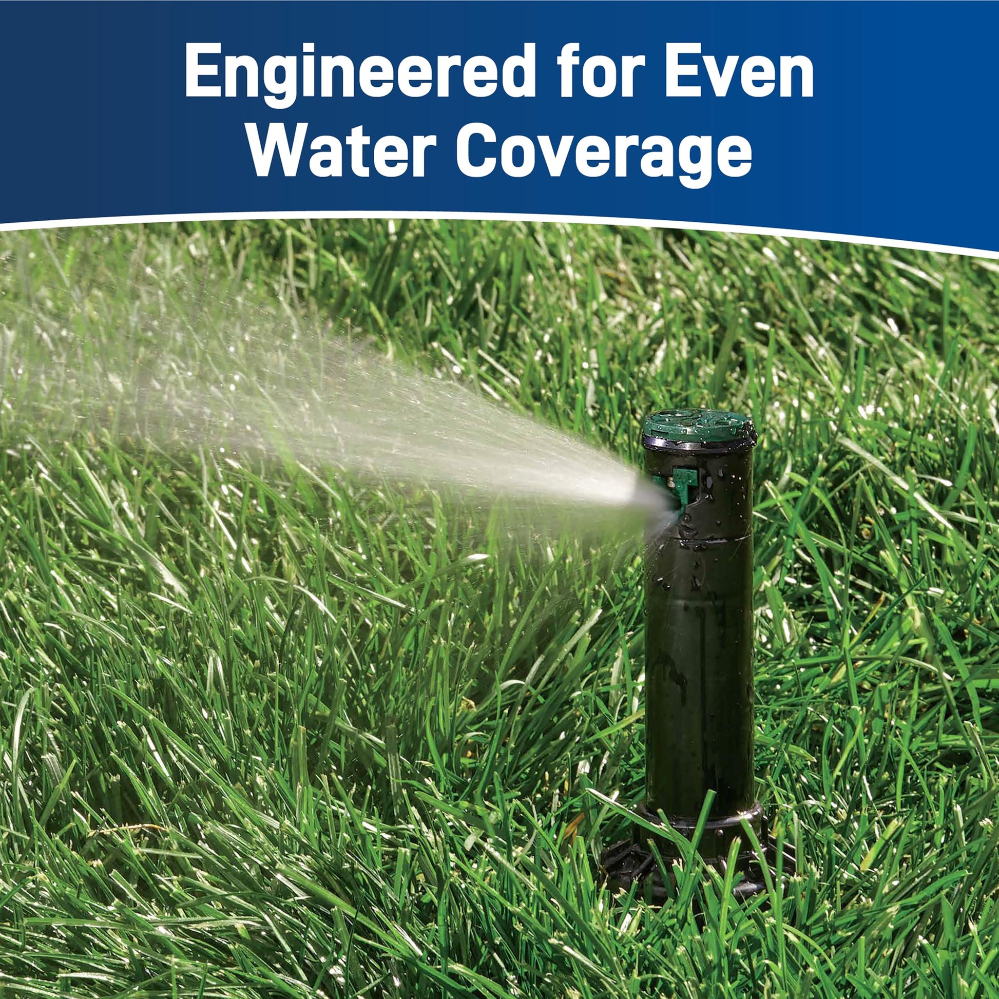 Orbit 55469 – Sprinkler Saturn III Medium Scope, pre-Installed with Nozzle, 5.50 x 11 x 17 cm, Black/Green Orbit