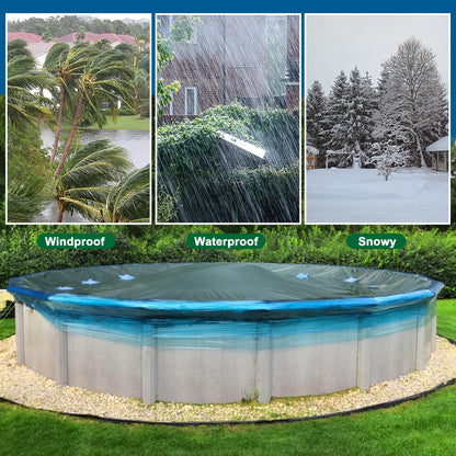 1200 Ft Winter Pool Cover Seal for Above Ground Pools, Pool Cover Seal Wrap 🍁 All In One Marketplace Canada