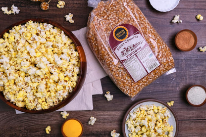Amish Country Popcorn Medium Yellow Kernels | 6 lb Bag | Non-GMO, Gluten-Free & Nut-Free