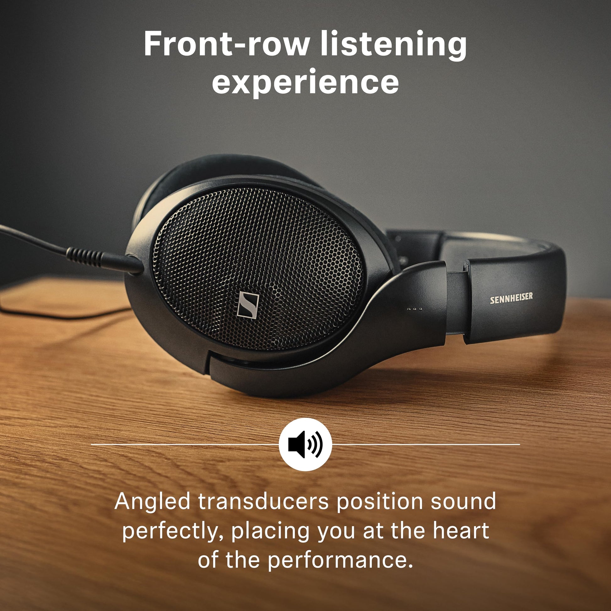 Sennheiser HD 560S - Wired Over-The-Ear Audiophile Headphones, Neutral Frequency Response, Open-Back, Detachable Cable, Black