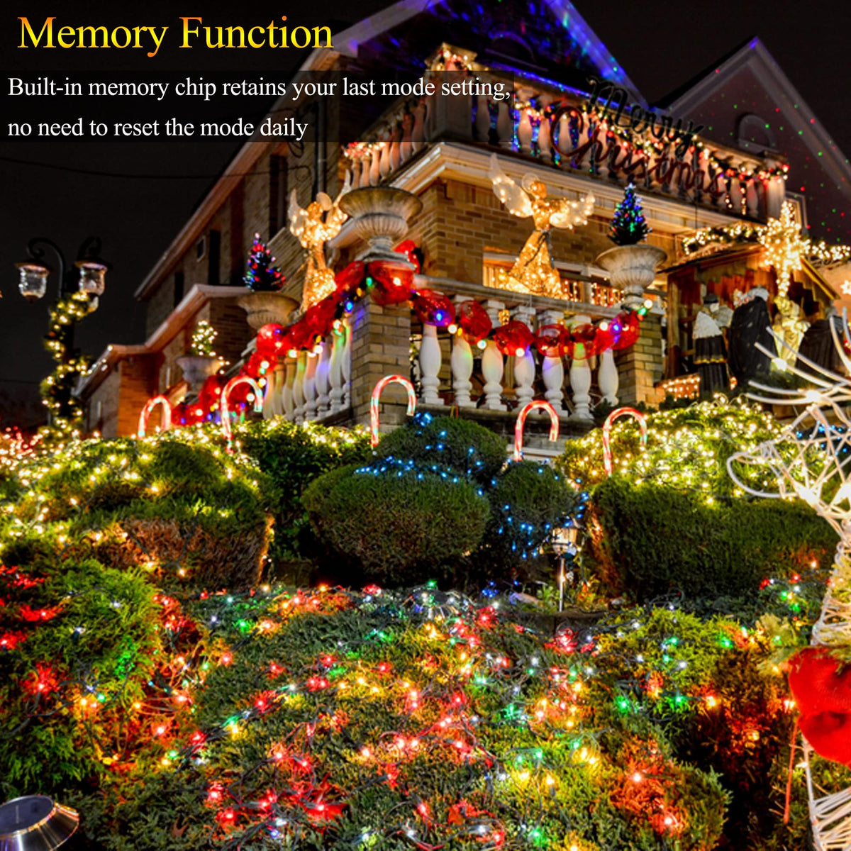 Joomer Multicolor Christmas String Lights,100FT 300LED Plugin Connectable 🍁 All In One Marketplace Canada