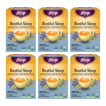 Yogi Restful Sleep Tea - 6 Pack, 96 Tea Bags