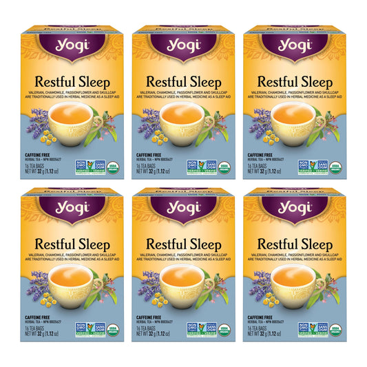 Yogi Restful Sleep Tea - 6 Pack, 96 Tea Bags