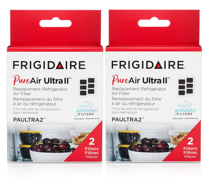 Frigidaire PAULTRAII4PK PAULTRA2 Pure Air Ultra II 4 Pack Air Filter, 3.8" x 1.8", 4 Count