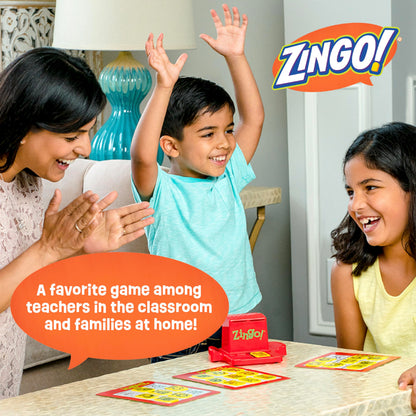 ThinkFun Zingo - Bingo with a Zing - Award-Winning Preschool Game - Encourages Language & Matching Skills Development - Fun Family Board Game for Boys and Girls Ages - 4 & Older - Available at All In One Marketplace Canada