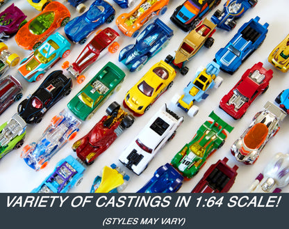 Hot Wheels 50-Pack of 1:64 Scale Vehicles (Styles May Vary)