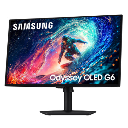 SAMSUNG 27 inch Odyssey G6 QHD OLED Gaming Monitor 240Hz 0.03ms HDR10+ Gsync Freesync DP + HDMI - (LS27HG612SNXZA) [Canada Version] 🍁 All In One Marketplace Canada