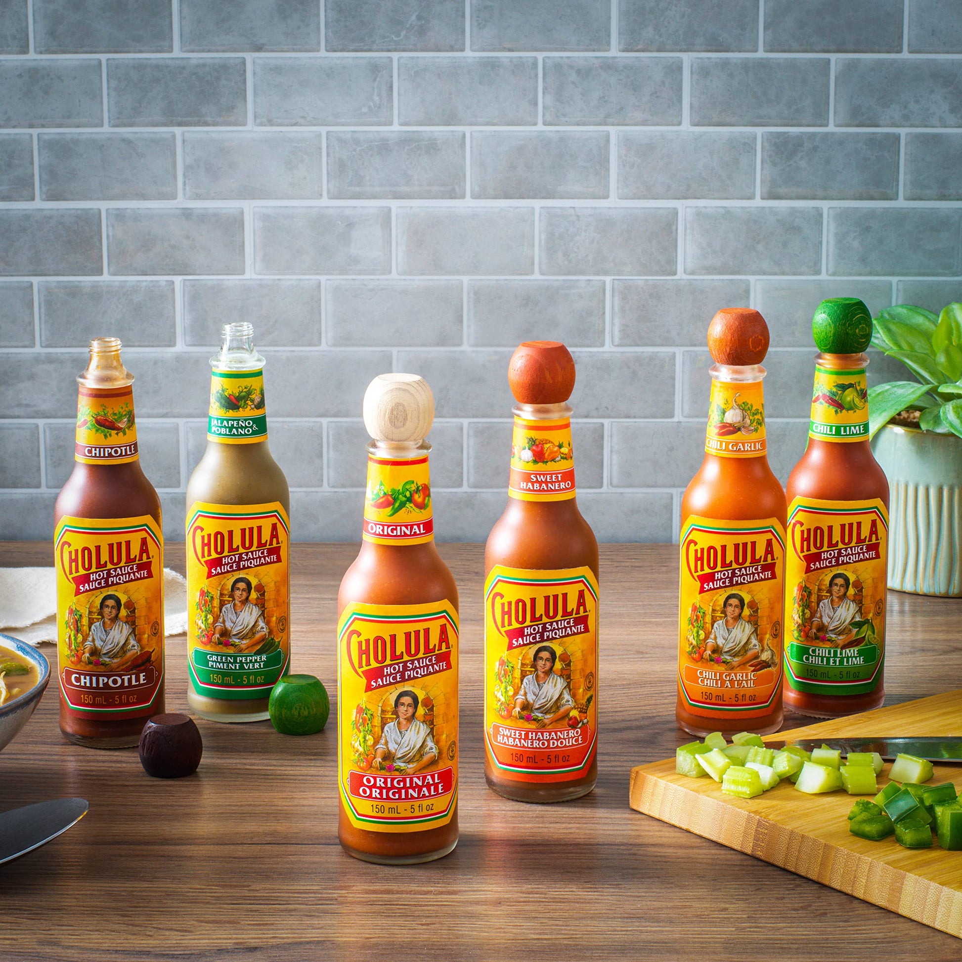 Cholula Hot Sauce 6-Bottle Variety Pack
