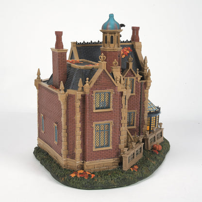 Department 56 Snow Village Halloween Disney World the Haunted Mansion Light Up Building, 10.51 Inch, Multicolor