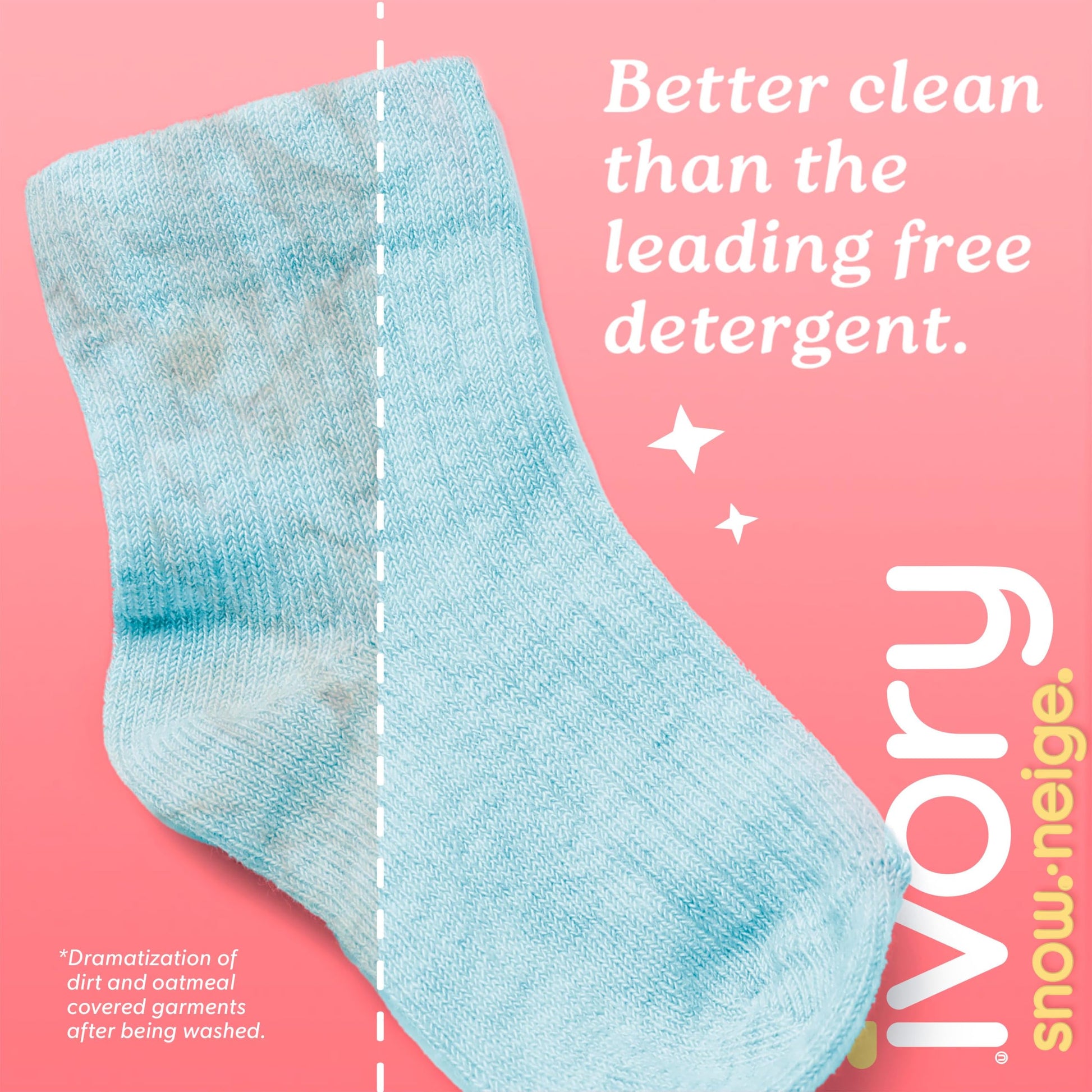 Ivory Snow Free Liquid Laundry Detergent, Laundry Detergent for Sensitive Skin, Hypoallergenic formula, Dermatologist tested, 80 Loads, 3.1 L - Available at All In One Marketplace Canada