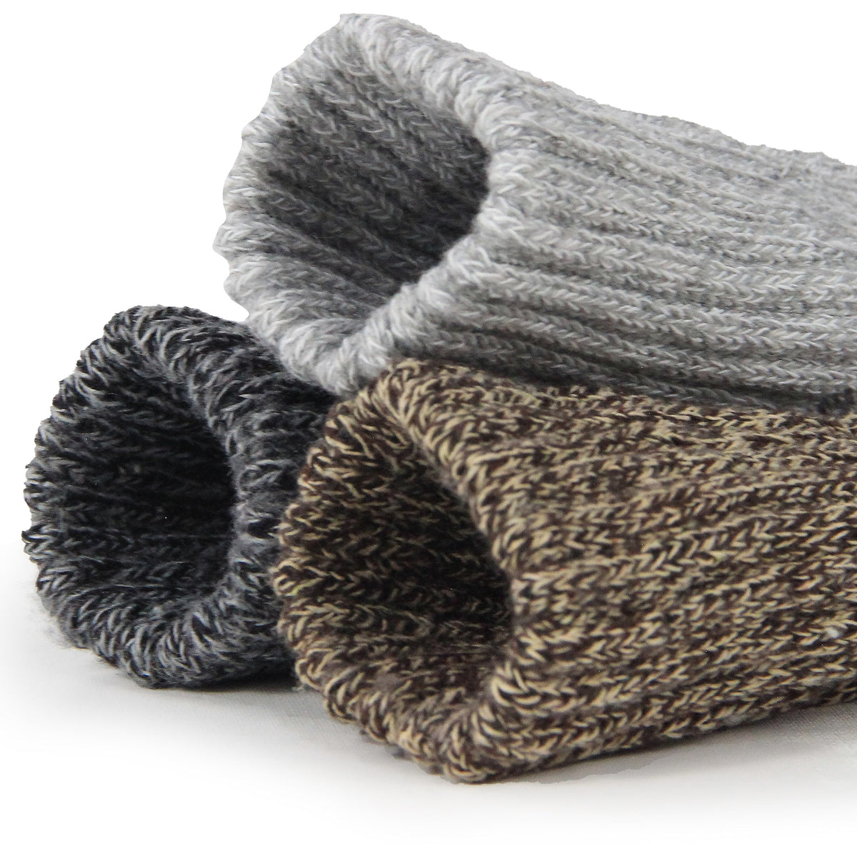 BenSorts Women Boots Socks Warm Thick Cozy Winter Crew Black Brown Gray 🍁 All In One Marketplace Canada