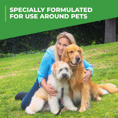 Outdoor Odor Eliminator for Pets, Dogs, Ideal for Artificial Grass & Patio (32 oz Hose End Sprayer) SIMPLE GREEN