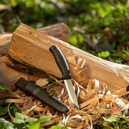 Morakniv Companion Fixed Blade Outdoor Knife with Sandvik Stainless Steel Blade, Black, 4.1-Inch 🍁 All In One Marketplace Canada