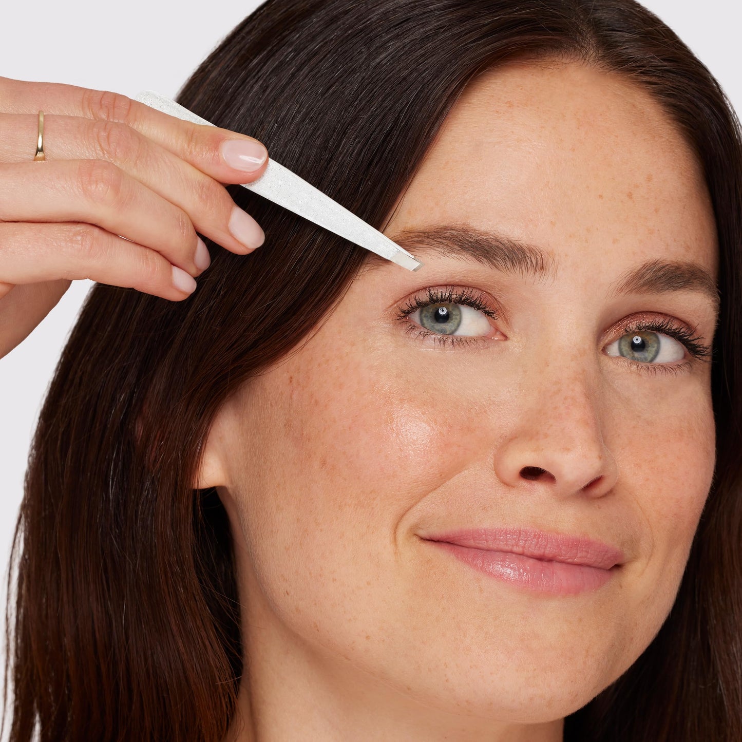 Tweezerman Exclusive Moon Dust Slant Tweezer - Hair Removal Tweezers, Stainless Steel 🍁 All In One Marketplace Canada