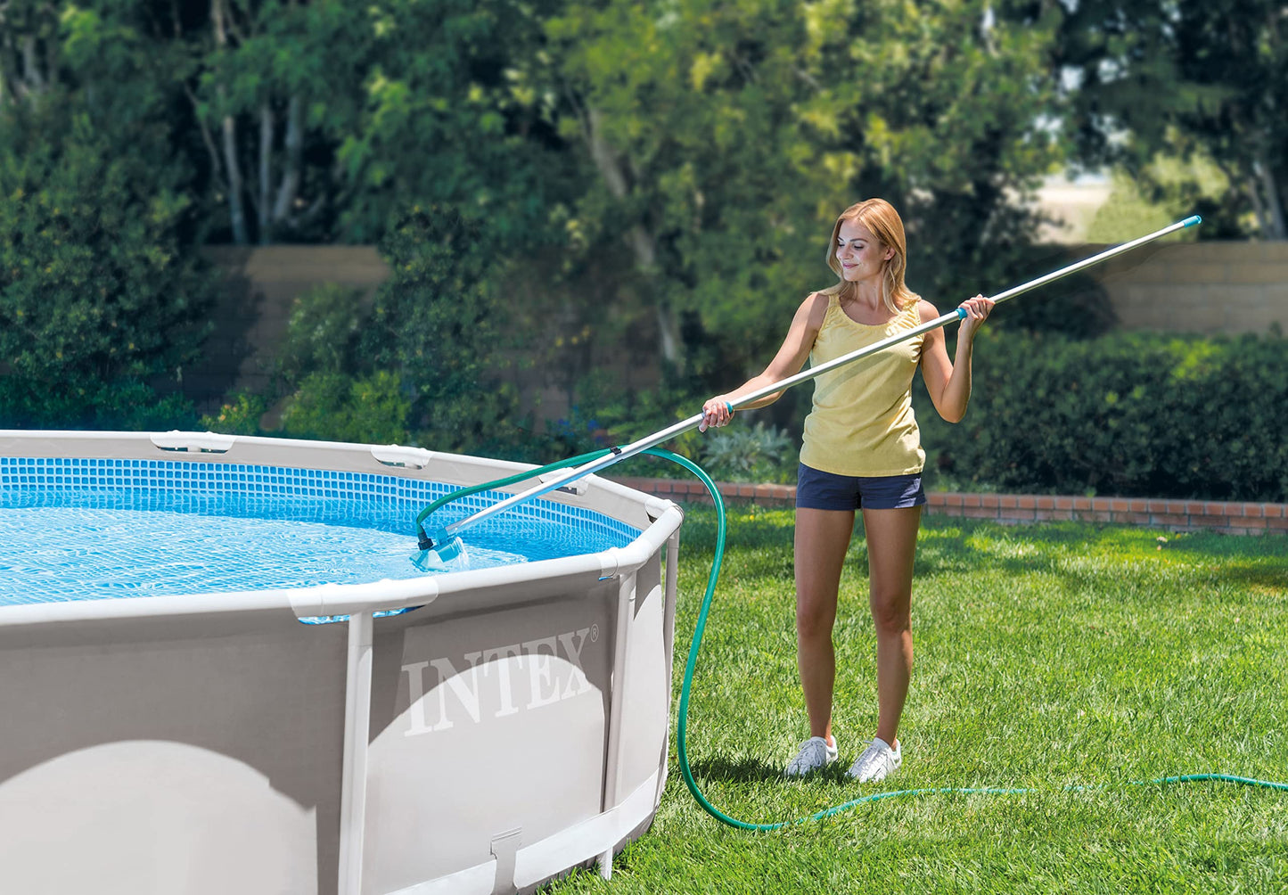 Intex 28002E Cleaning Maintenance Swimming Pool Kit with Vacuum, Surface Skimmer, and Telescoping Pole for Above Ground Pools (Pool Sold Separately) 🍁 All In One Marketplace Canada