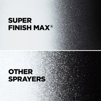 HomeRight C800971.A Super Finish Max HVLP Paint Sprayer, Spray Gun for Countless Painting Projects, 3 Superior Brass Spray Tips, 3 Spray Patterns HOMERIGHT