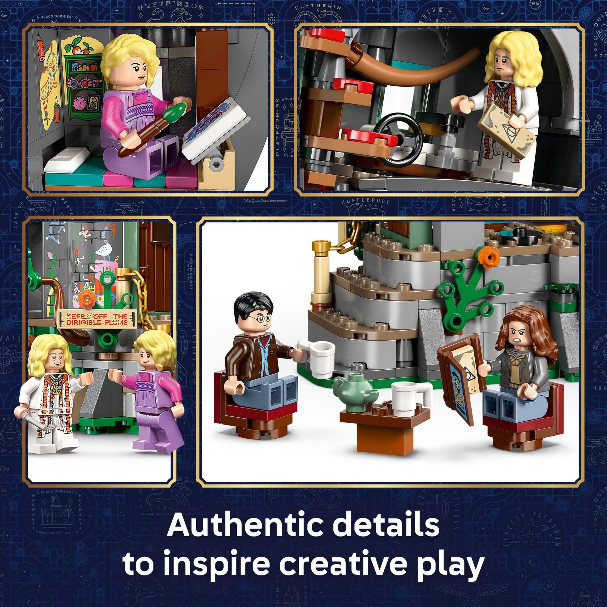 LEGO Harry Potter Luna Lovegood’s House Building Toy for Girls & Boys - Pretend Play & Display Book Shelf or Bedroom Decor for Kids, Ages 10+ - W/Luna's Hare Patronus - Gift Idea for Birthdays - 76467 LEGO