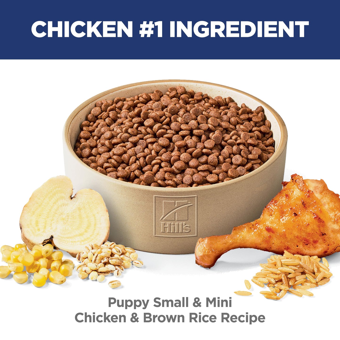 Hill's Science Diet Puppy Small & Mini Chicken & Brown Rice Recipe Dry Dog Food 2.04 kg Bag Hill's Science Diet