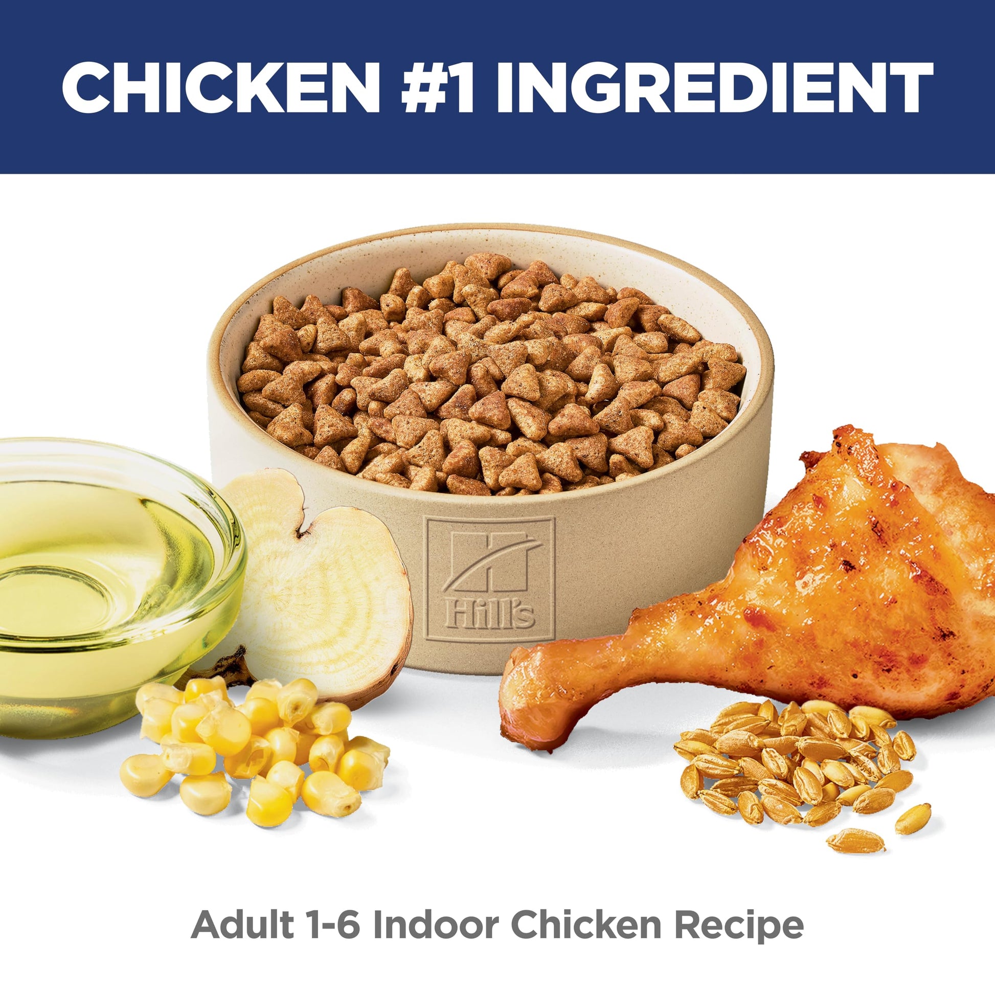 Hill's Science Diet Adult Indoor Chicken Recipe Dry Cat Food 7.03 kg Bag Hill's Science Diet