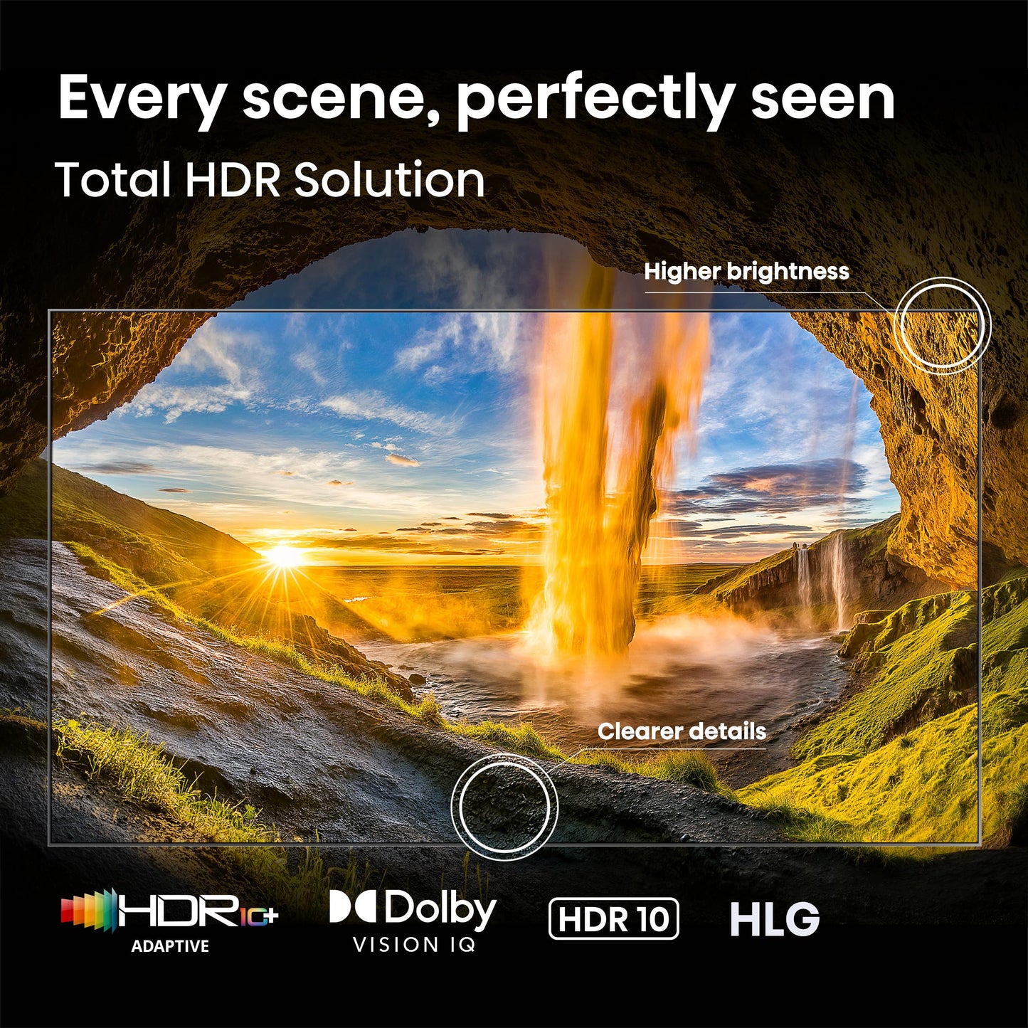 Hisense 55E7SF - 55" 4K Smart Mini-LED Fire TV (2026 Model), QLED Color, 144Hz Game Mode PRO, Dolby Vision, Dolby Atmos, AI Smooth Motion with MEMC, Alexa Built in with Voice Remote (2026 Model) 🍁 All In One Marketplace Canada