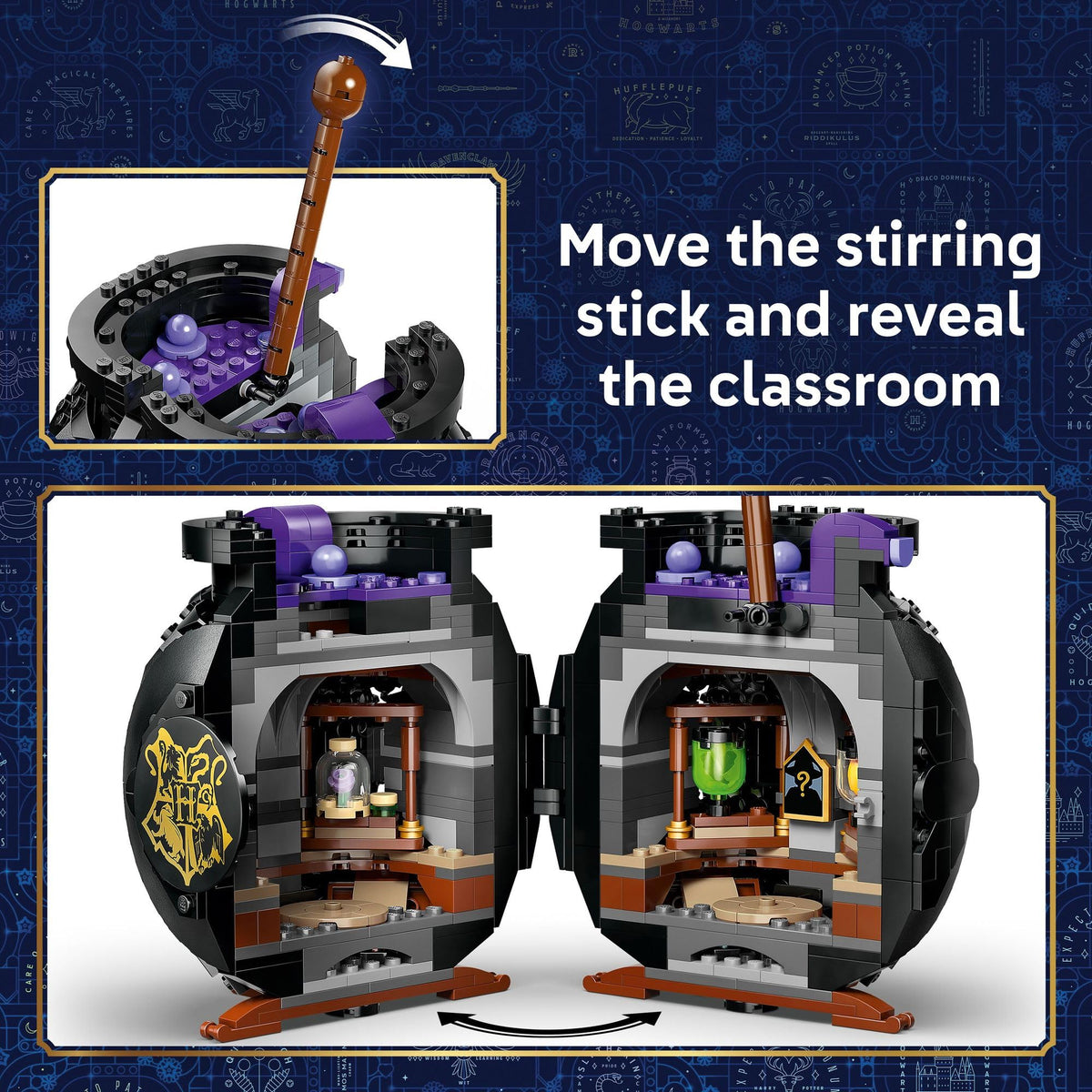 LEGO Harry Potter Cauldron: Secret Potions Classroom 76464