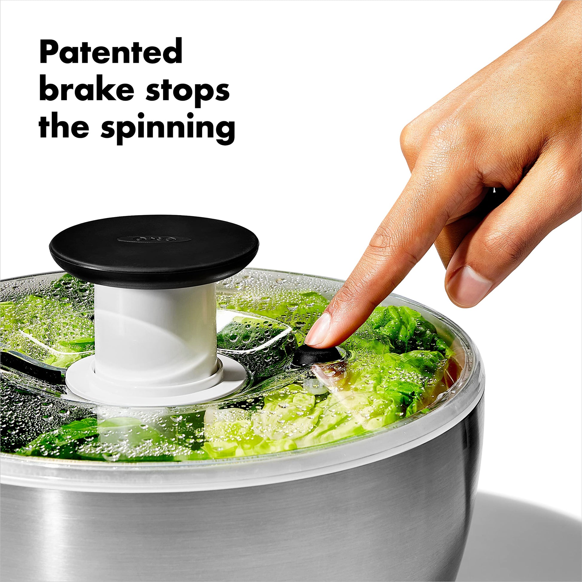 OXO Good Grips Good Grips Steel Salad Spinner 🍁 All In One Marketplace Canada OXO