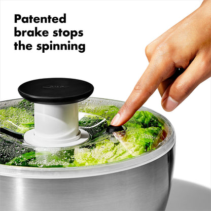 OXO Good Grips Good Grips Steel Salad Spinner 🍁 All In One Marketplace Canada OXO