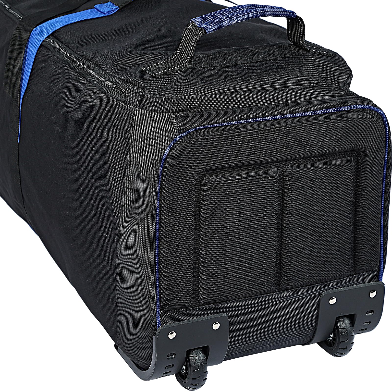 ZEEMO Full-Open Golf Travel Bag for Airlines, Wheeled Club Carrier Bag ZEEMO