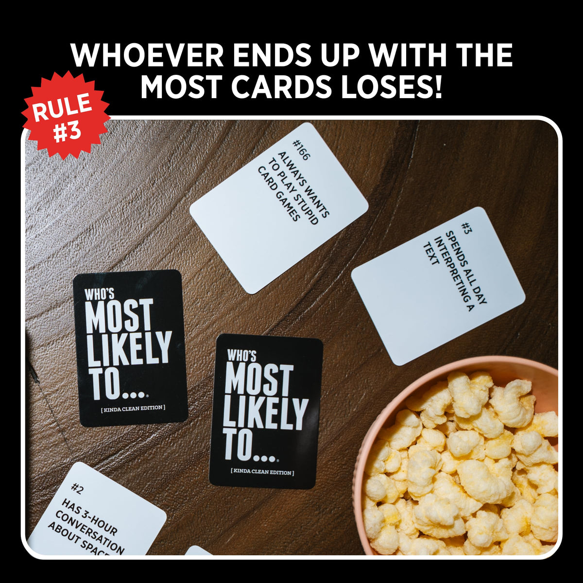 Who's Most Likely to... Kinda Clean Edition | Family Card Game | Ages 14+ 🍁 All In One Marketplace Canada