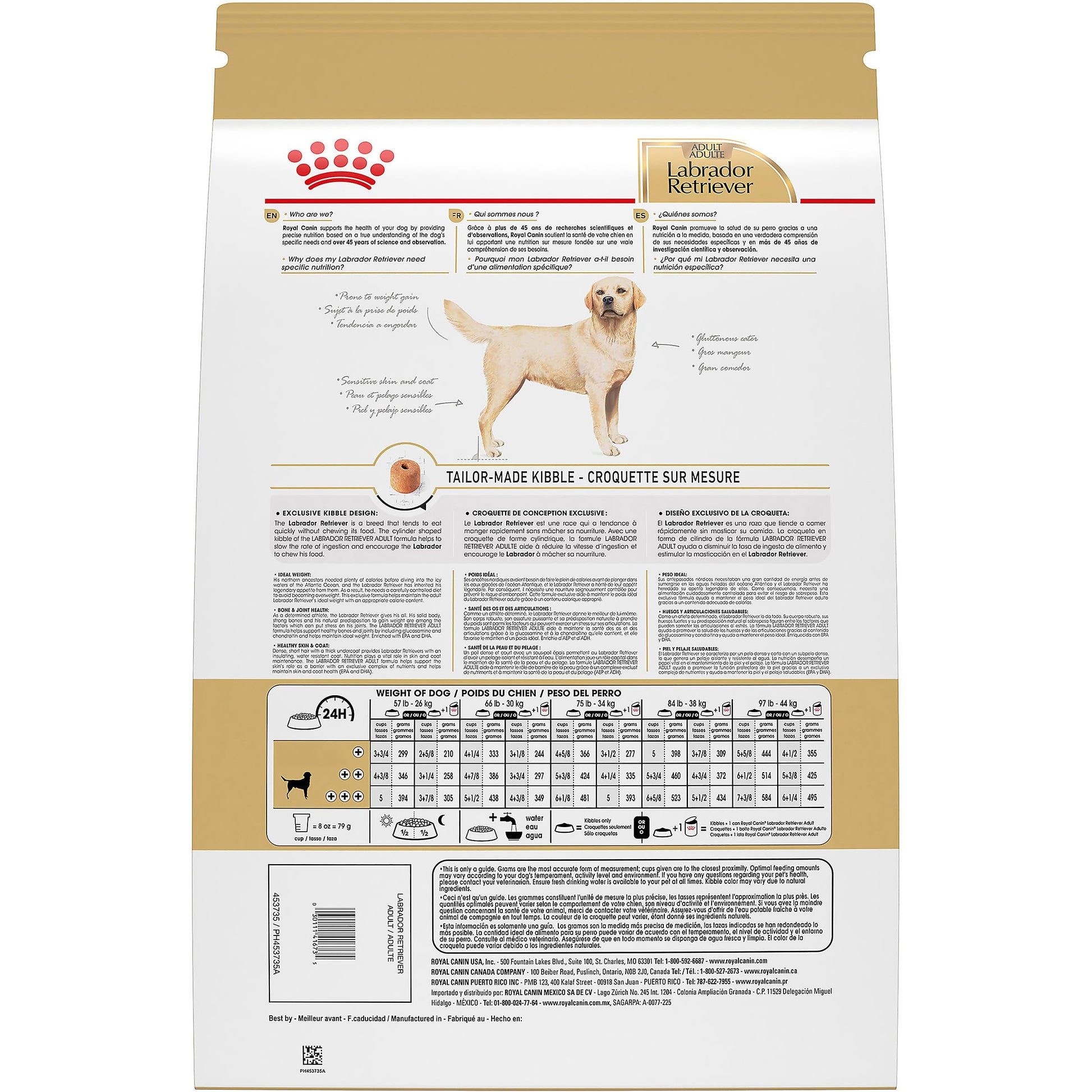 Royal Canin Labrador Retriever Adult Dry Dog Food, 30 lb bag ROYAL CANIN