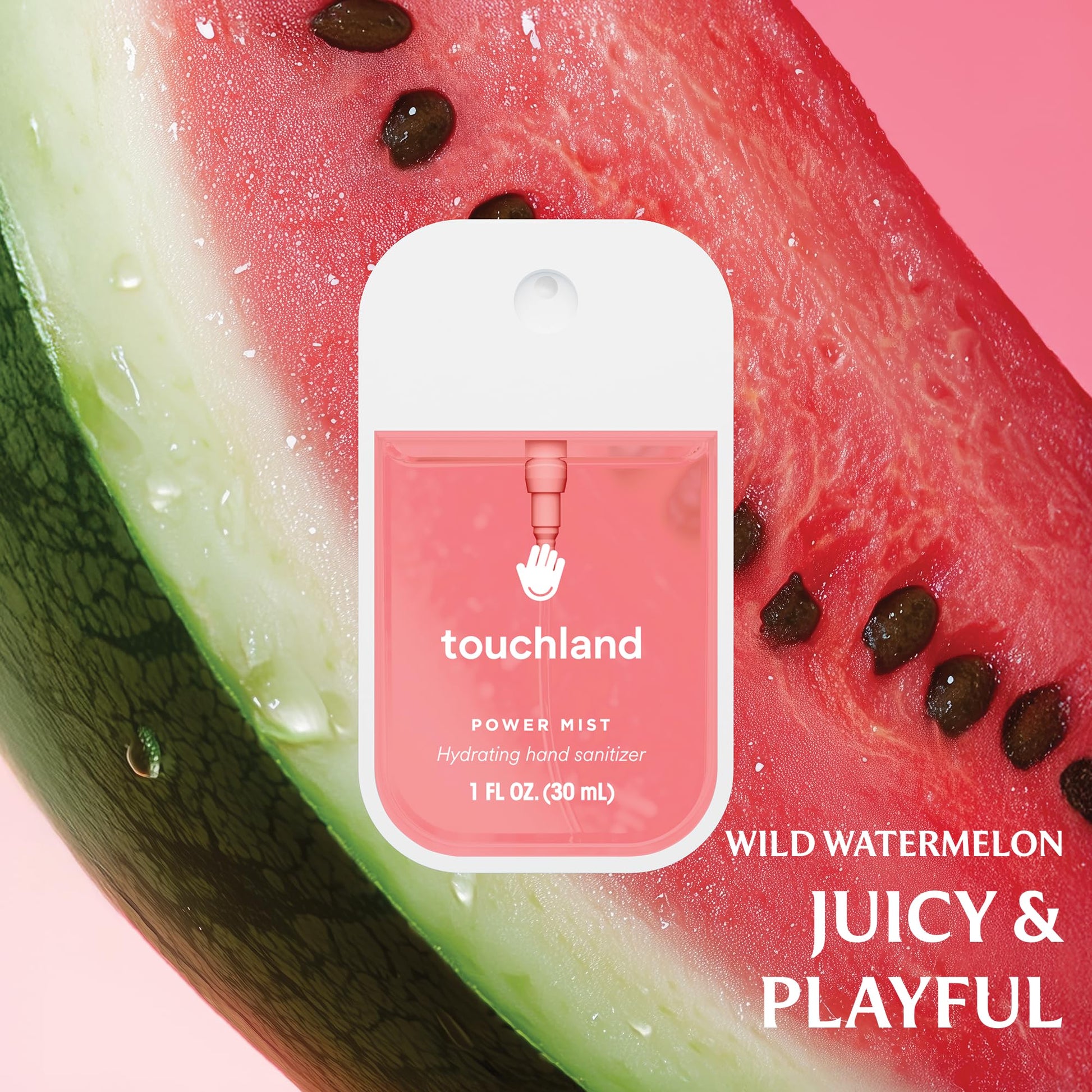 Touchland Hand Sanitizer Spray, Fruity Trio - 3 x 1 FL OZ