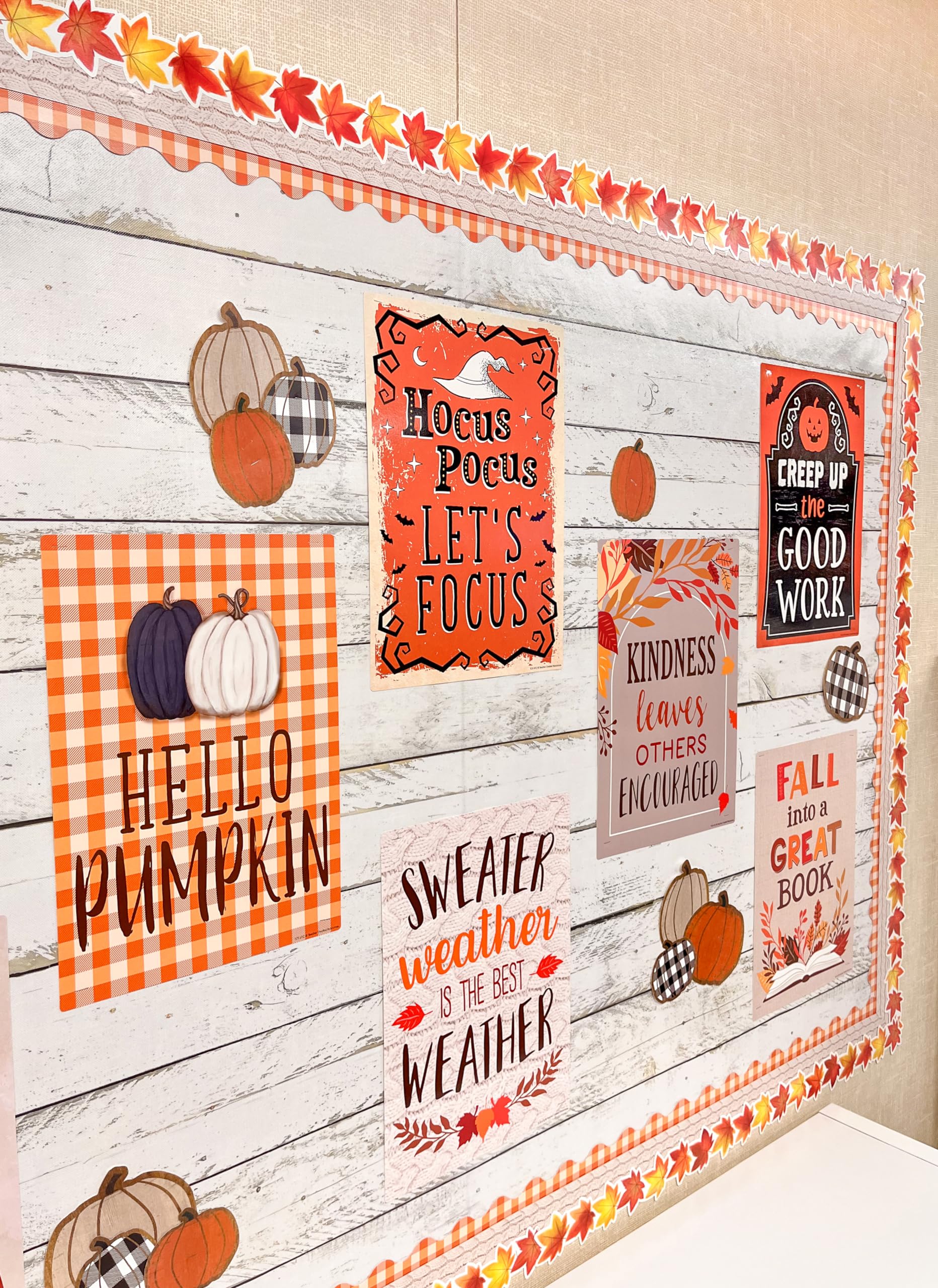 Teacher Created Resources White Shiplap Better Than Paper Bulletin Board Roll (TCR7777498) Teacher Created Resources