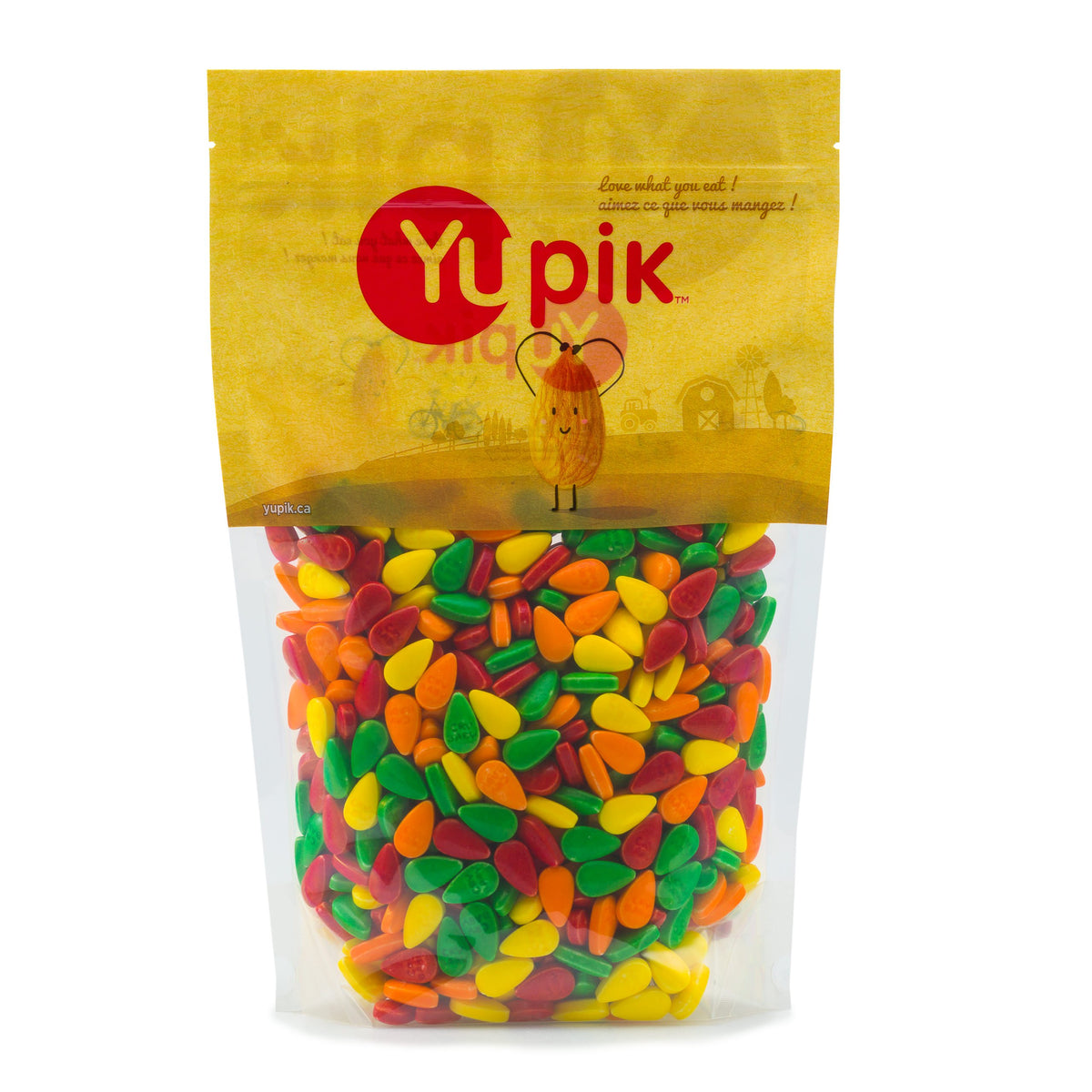 Bonbons pressés Yupik Cry Baby Tears, 1 kg, lot de 6, sans gluten, casher, saveur acidulée, friandises en forme de larmes, recharges pour distributeurs de bonbons, amusants et nostalgiques, idéaux pour offrir, Halloween et les fêtes